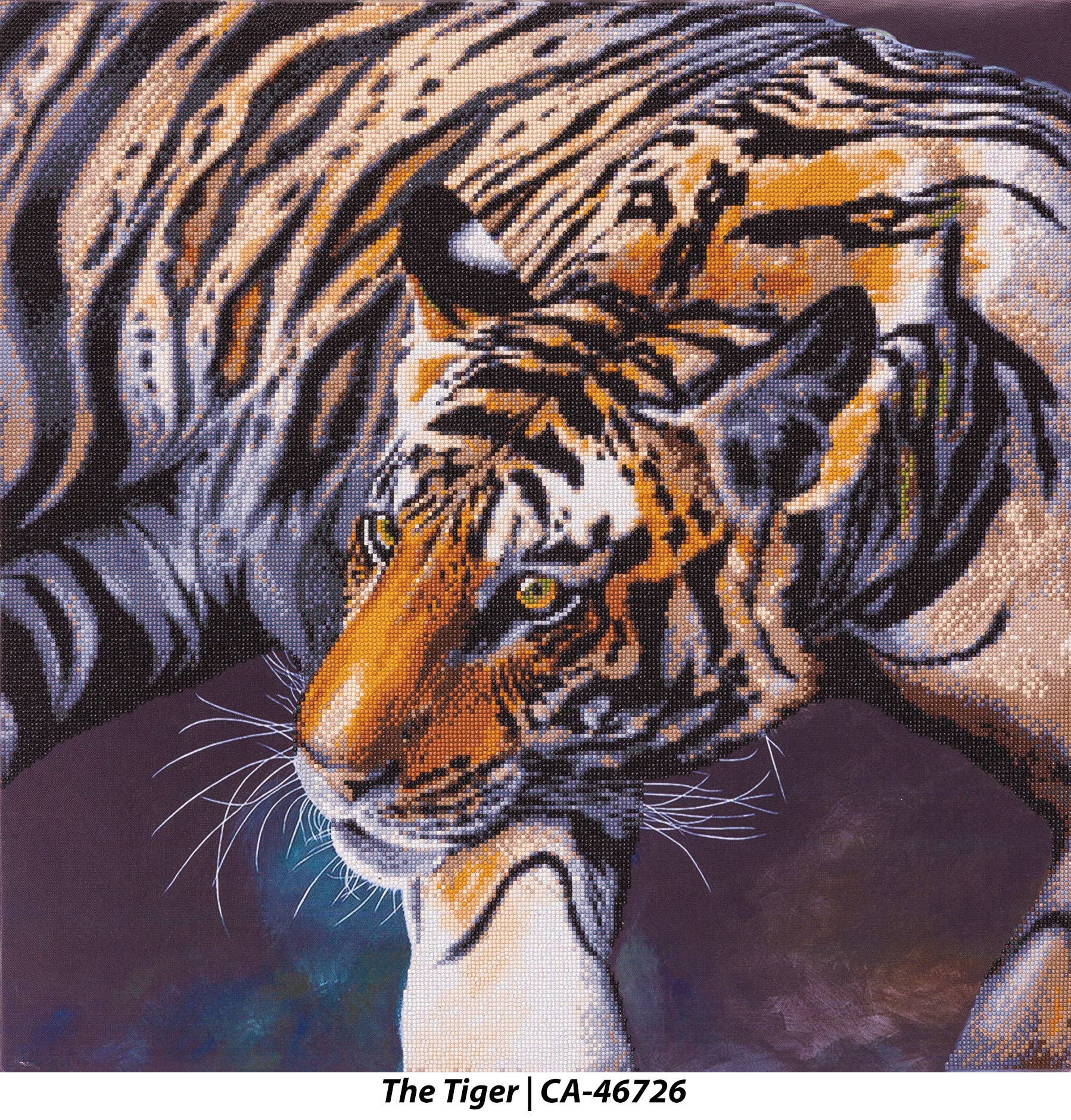 Outset Games and Cobble Hill Puzzles - Wholesale DIY Craft Kit - Crystal Art Mounted Kits XLG (27.5" x 27.5")0