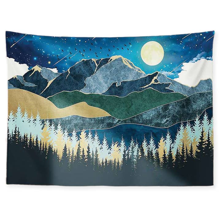 Majestätisk bergskogstapet för wholesale av ZAD