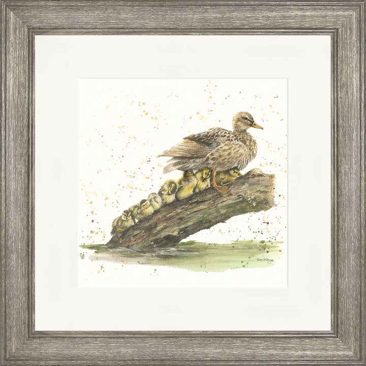 Moving On Up Square Framed Print (13" or 19") for wholesale by Bree Merryn Art Ltd