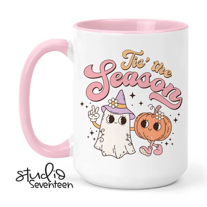 Tis The Season Fall Coffee Mug for wholesale by Studio Seventeen
