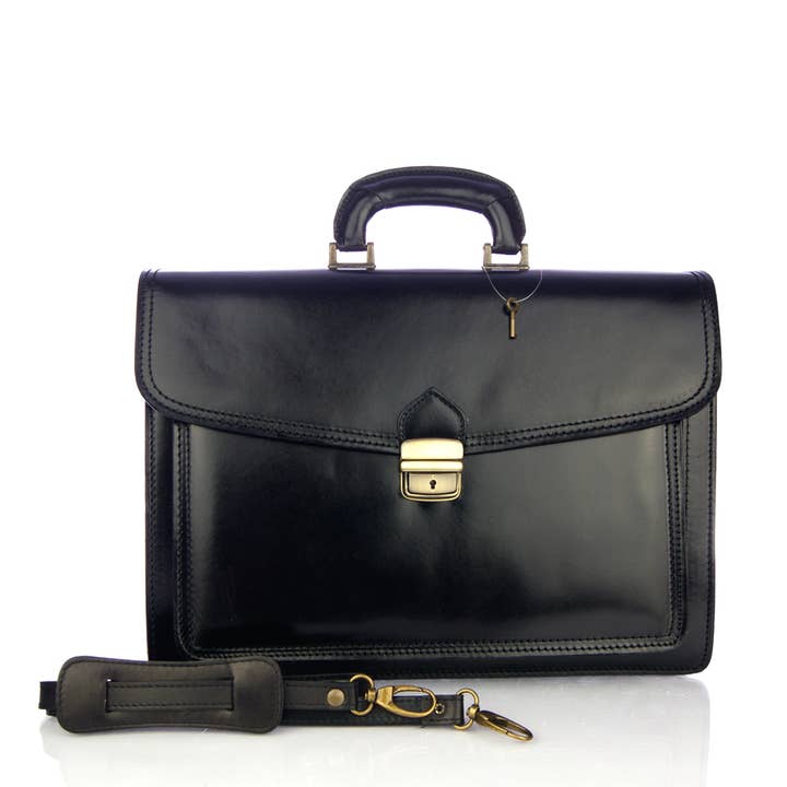 FIRENZE ARTEGIANI - Venta al por mayor Maletín - Unisex - Parma Maletin Unisex.Piel auténtica Vaqueta