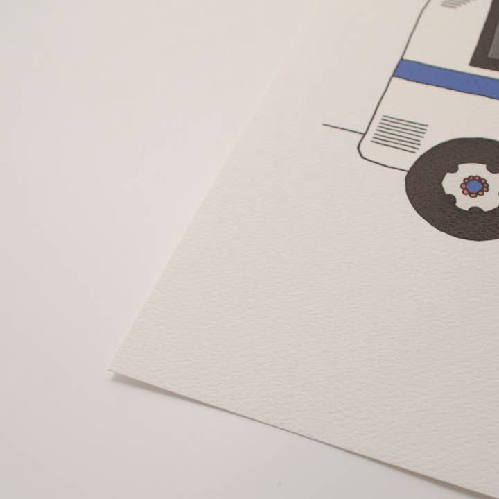 Tiffbits - Wholesale Art Print - NYC Food Pattern 8x10 Art Print, Pizza Rat, Pigeon1