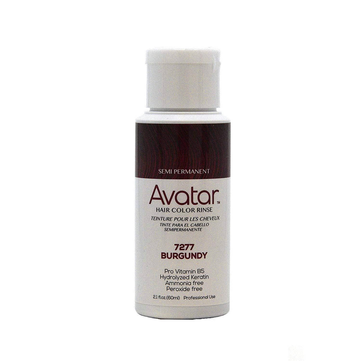 KT Supply - Wholesale Haarverf - Avatar semi-permanente haarkleurspoeling bordeaux, 2,1 oz.0