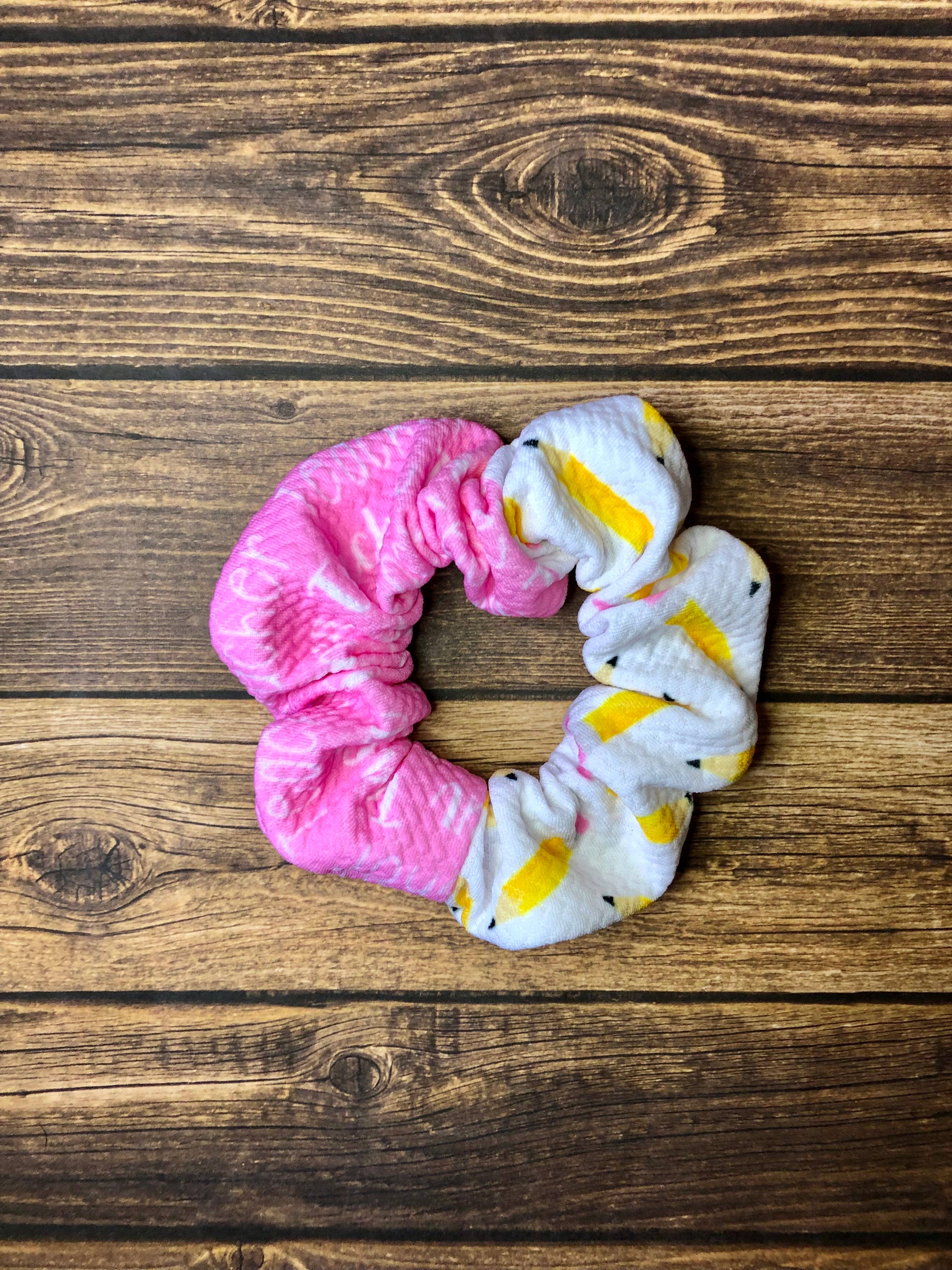 South Coast Sewn - Wholesale Scrunchie - Women's - Teacher Hair Scrunchie - Perfect Teacher Gift Design1