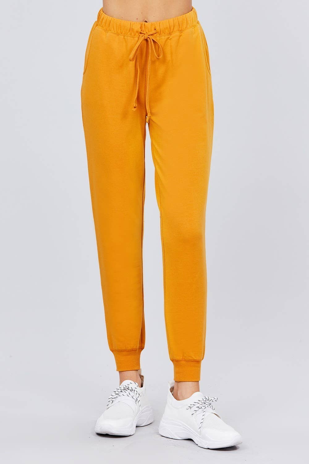 Active Basic | Active USA – calças de treino - Mulher por atacado – Calça jogger francesa Terry0