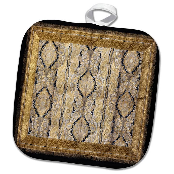 3dRose, Print of Russian 1700s Quilt, Potholder for wholesale by 3dRose