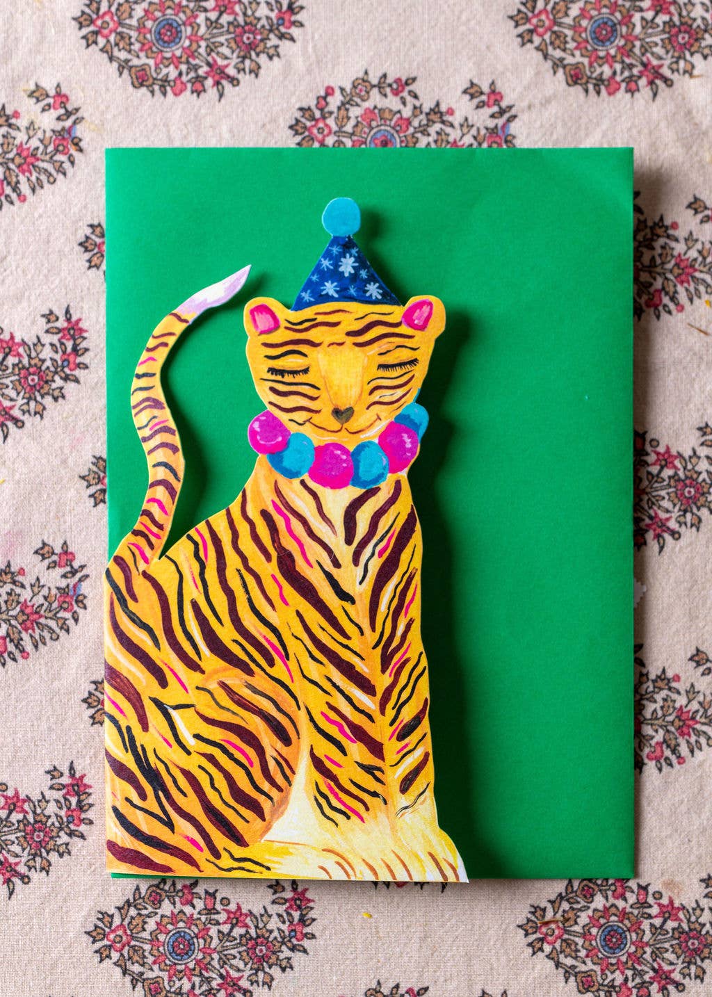 Hutch Cassidy (Greetings Cards and Paper Goods) - Vendita all'ingrosso Biglietti di auguri - Biglietto di auguri «Party Tiger Die-Cut»3