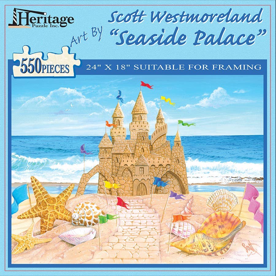 Heritage Puzzle - Wholesale Puzzle - Adult - Seaside Palace Puzzle1