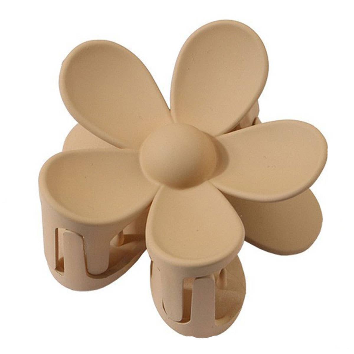 ACCITY - Wholesale Hair Clip - Women's - Matte Floral Hair Claw Clip–Cute & Strong Hold_CWAHA0731018