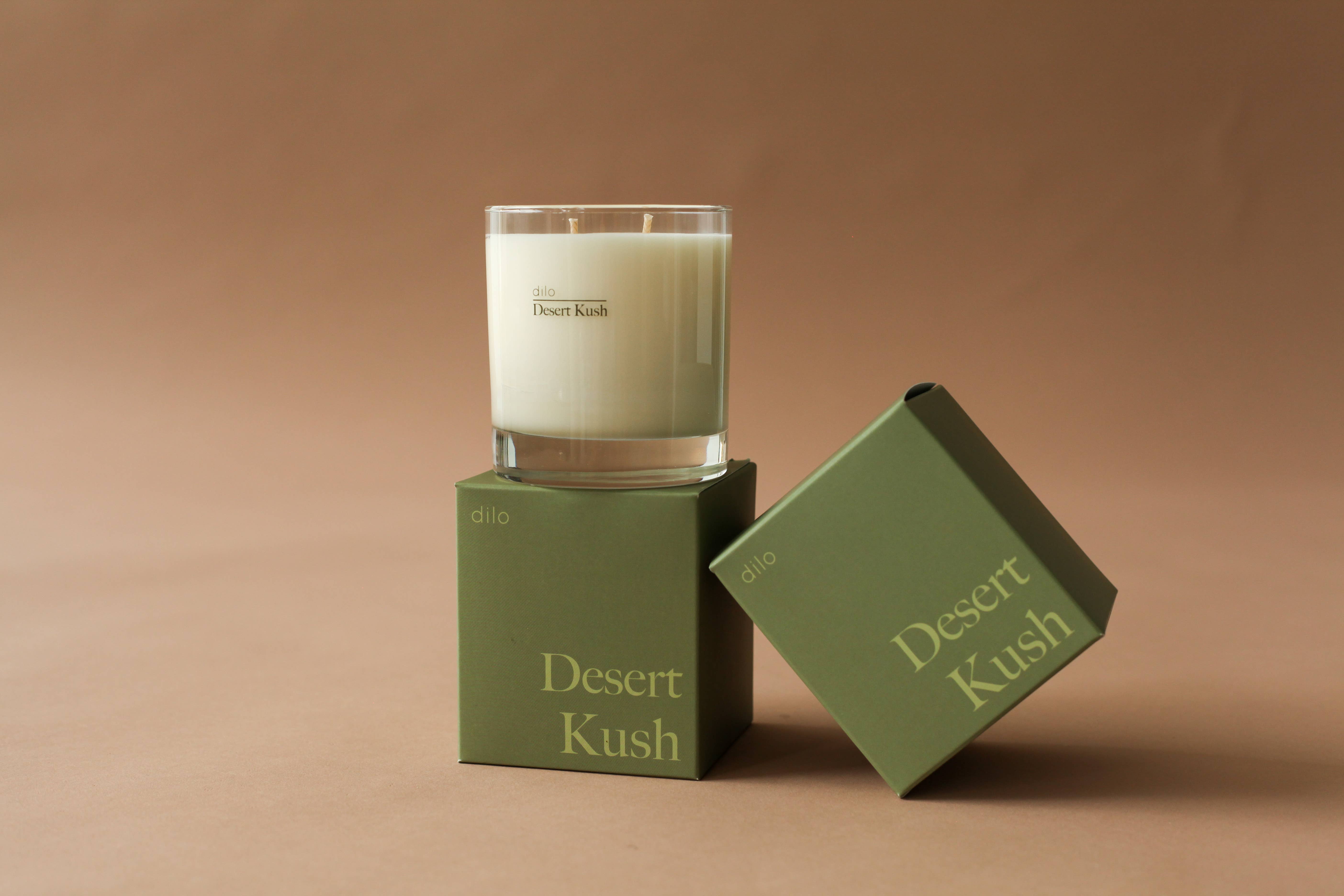 dilo - Wholesale Jar/Filled Candle - DESERT KUSH CANDLE2