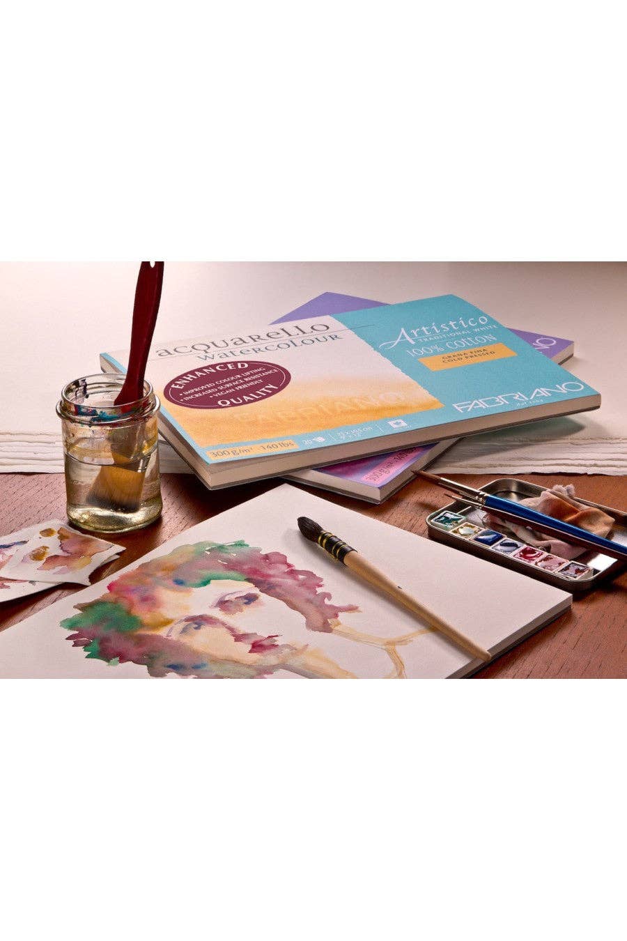 Chartpak, Inc. - Wholesale Sketchbook/Sketchpad - Fabriano Artistico Traditional White Watercolor Block66