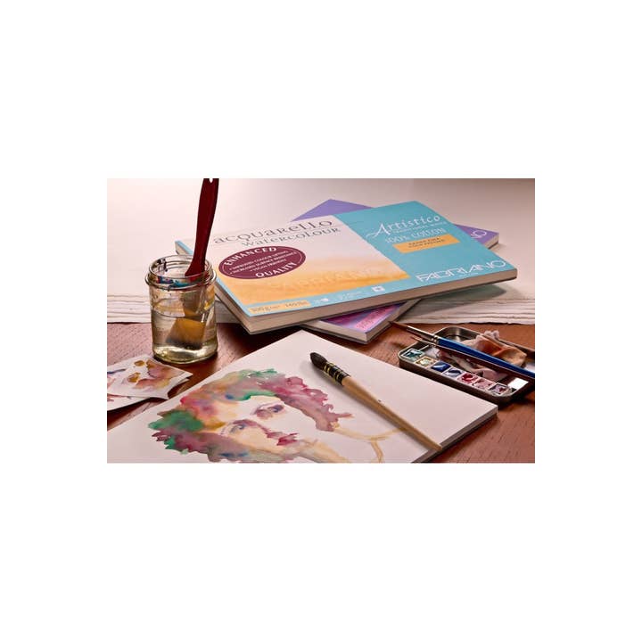 Chartpak, Inc. - Wholesale Sketchbook/Sketchpad - Fabriano Artistico Traditional White Watercolor Block66