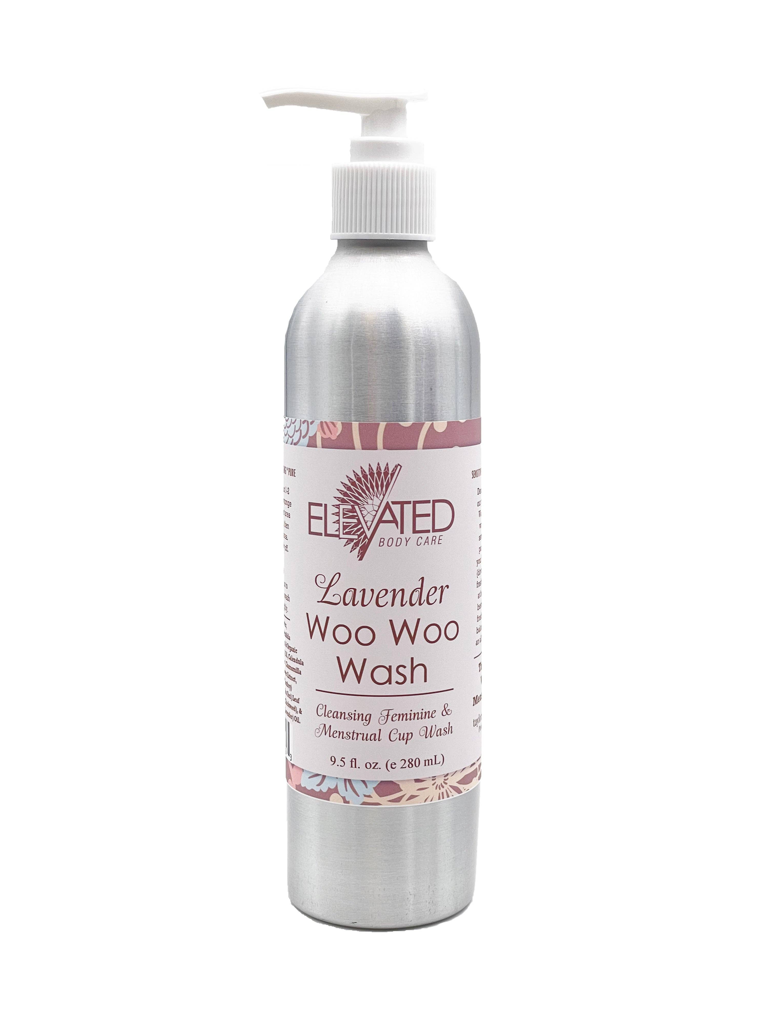 Taylor's Naturals - Wholesale Intimate Cleanser/Wipe - ELEVATED - Woo Woo Feminine Wash (Glass, Aluminum, or Bulk)4