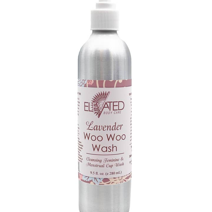 Taylor's Naturals - Wholesale Intimate Cleanser/Wipe - ELEVATED - Woo Woo Feminine Wash (Glass, Aluminum, or Bulk)4