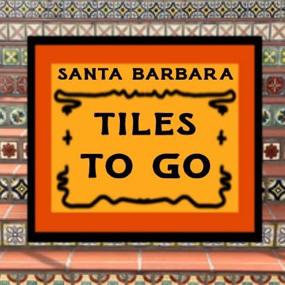 CreaTiffity Studios - Wholesale Cocktail/Statement Ring - Santa Barbara Tiles to Go: Funk Zone Ring