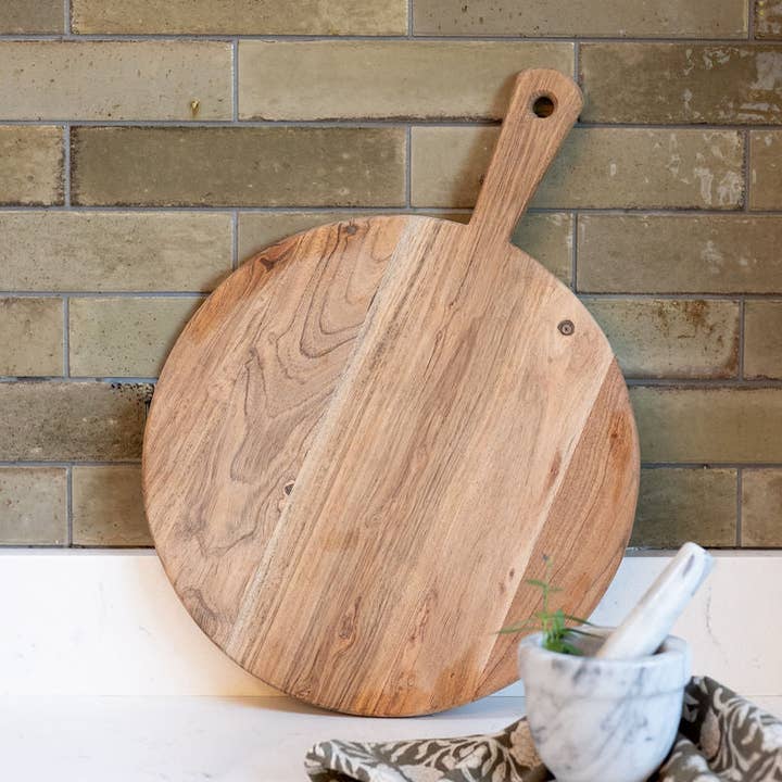 Chinon, Acaciahouten Pizzaschep voor wholesale door Arthur Cameron