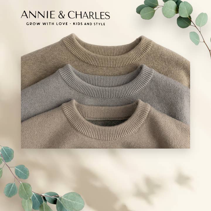 Annie & Charles - Wholesale Knitted jumper – Kids - Annie & Charles® ELAIN knitted sweater3