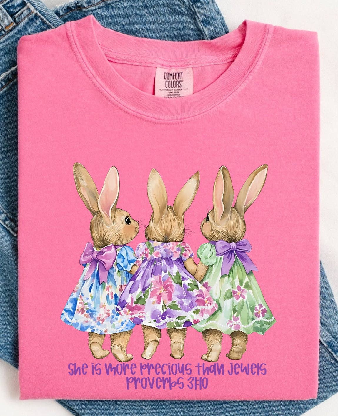 Ace of Grace - Wholesale Tunic - Women's - 3 Precious Bunnies Tees & Sweatshirts1