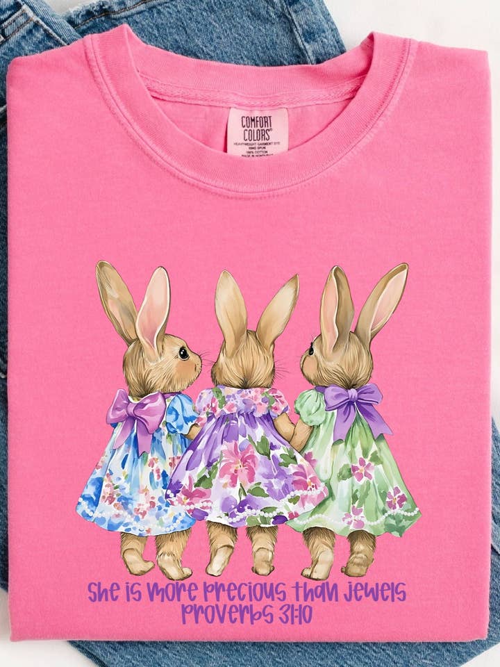 Ace of Grace - Wholesale Tunic - Women's - 3 Precious Bunnies Tees & Sweatshirts1
