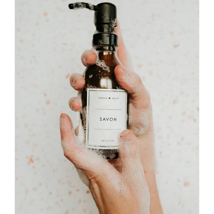 Les Flacons de l’Apothicaire - Wholesale Soap Dispenser - Soap - Amber bottle1