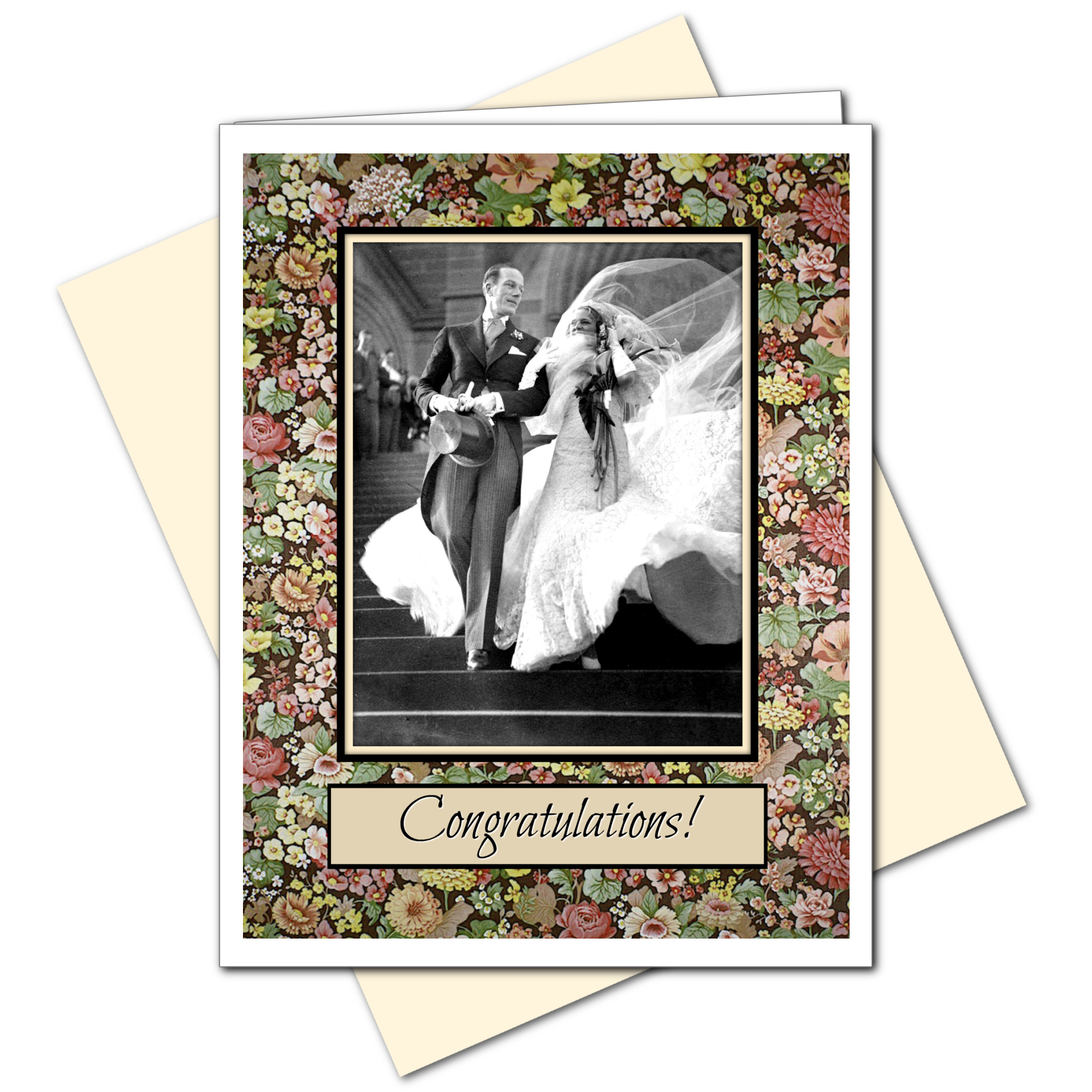 Ümlaut Brooklyn - Wholesale Wedding Card - Floral Wedding - Love Card1