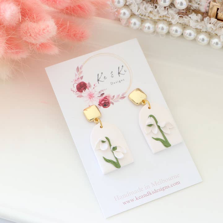 Birth flower - January for wholesale by KeandKi Designs