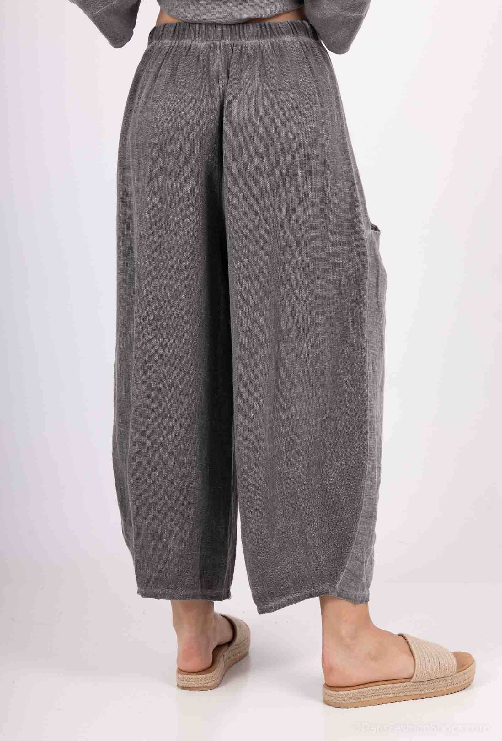 Shyloh - Wholesale Pants - Women's - Linen cotton trousers 205248
