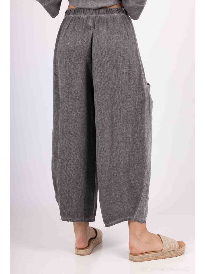 Shyloh - Wholesale Pants - Women's - Linen cotton trousers 205248