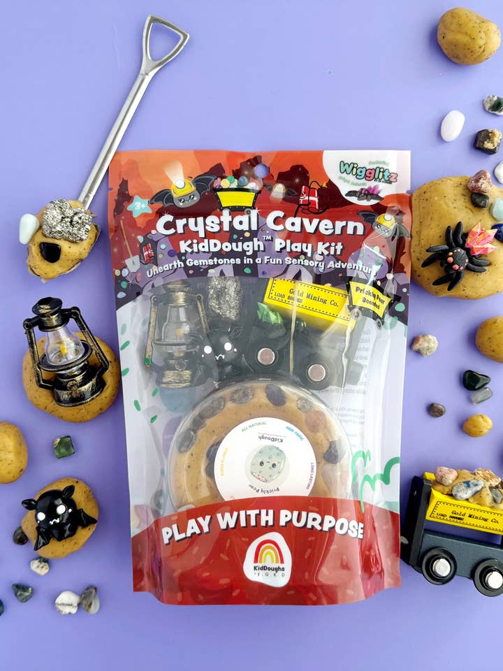 Krystalgrotte KidDough Legekit for engroshandel hos Earth Grown KidDoughs (KidDoughs by EGKD)