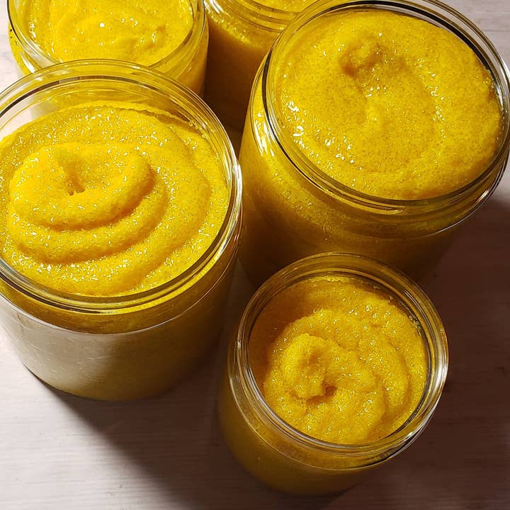 B'Yonne Essentials - Wholesale Body Scrub/Exfoliant - Tea Tree & Turmeric face/body scrub