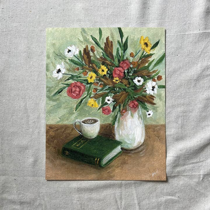 "The Little Things" Fine Art Print for wholesale by sophie wyatt studio.