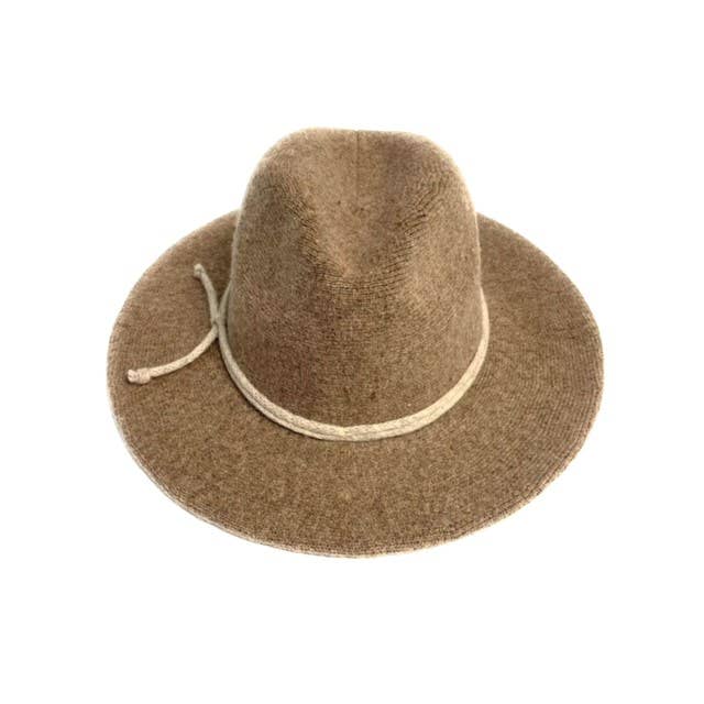 Shihreen Inc - Wholesale Fedora - Women's - 21S-0905 Boiled Wool Fedora Brim with Tie3