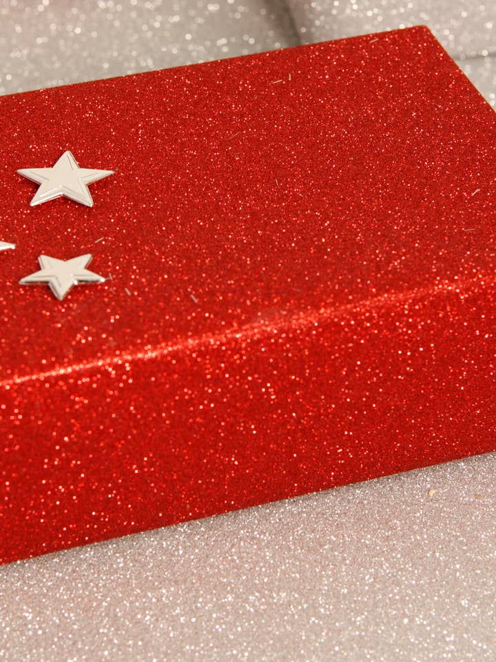 Luxury 100% Plain Standard Glitter Wrapping Paper Christmas for wholesale by The Unique Paper Company