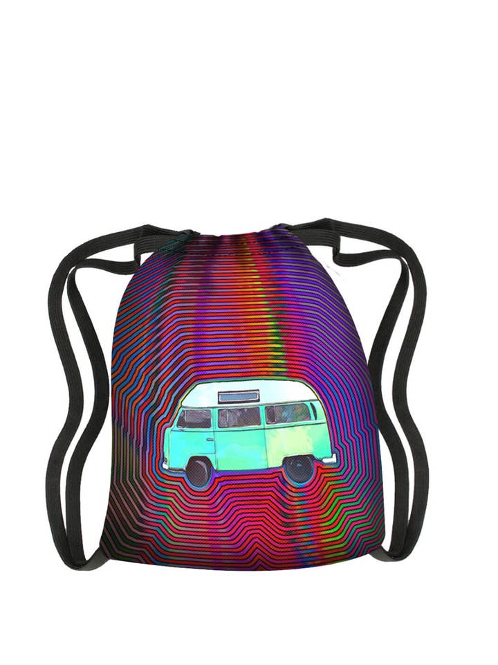 Bertoni Let's Go Sack Fun Line rygsæk i canvas for engroshandel hos IngrossoBertoni by INCI Srl