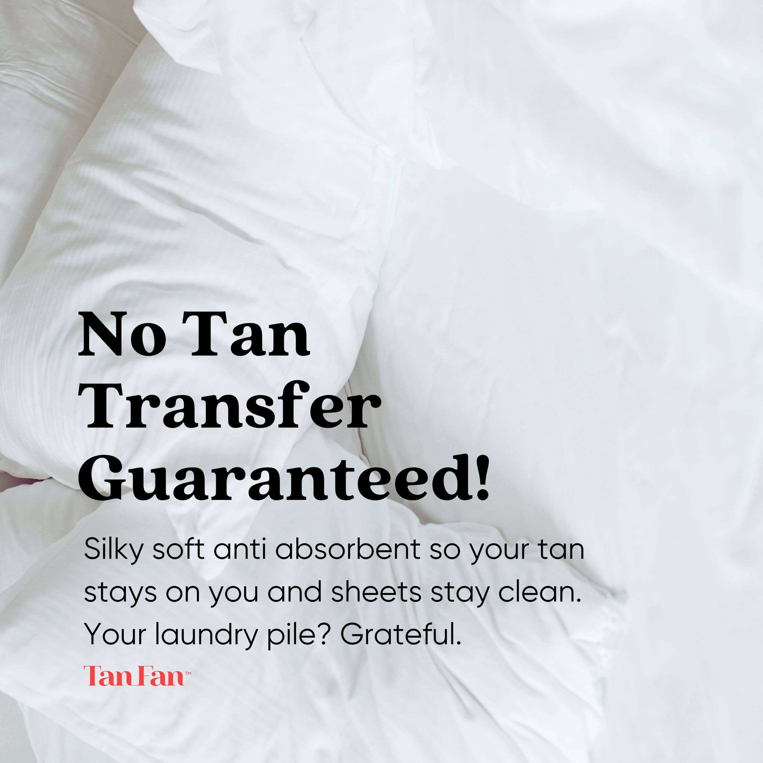 Tan Fan - Wholesale Sheet Set - Self  Tan Fan Sleep Sac - Open Side4