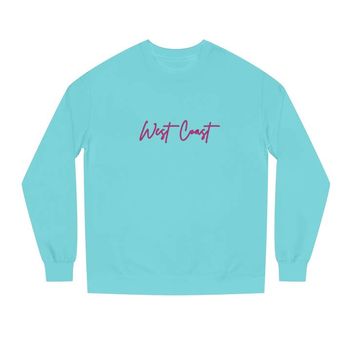 WEST COAST Preppy Crew Neck Sweatshirt for wholesale by MARA Style