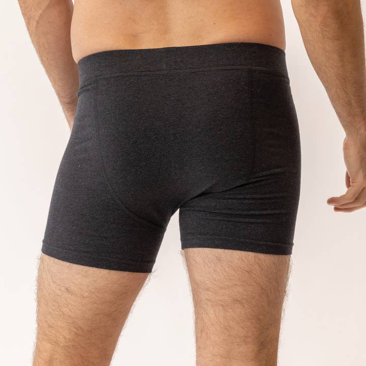 Maggie's Organics - Wholesale Underwear – Men's - Organic Cotton Men's Boxer Brief Underwear 2 Pack6