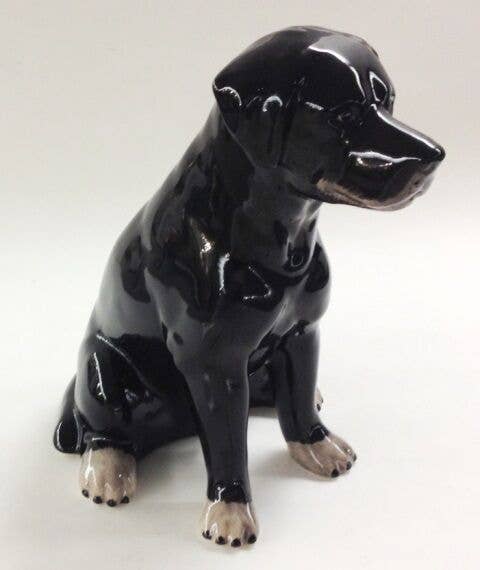 Sea Island Imports, Inc. - Wholesale Money/Piggy Bank - Bank, Black Lab1