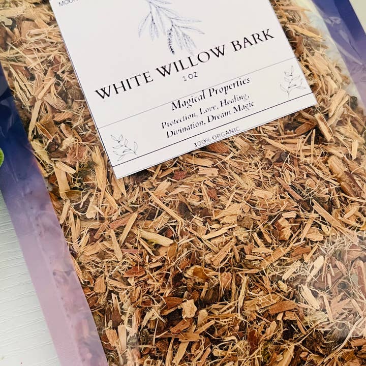 Moonsence - Wholesale Herbs - White Willow Bark-1oz