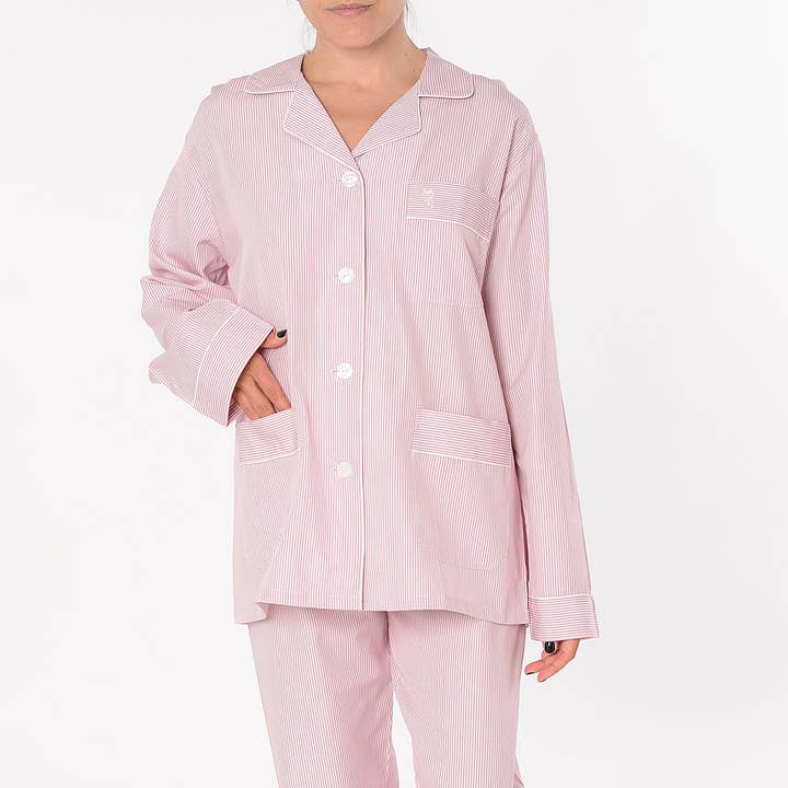 Pijama Mujer Largo Solapa Popelín Rayas - Rosa 0202 y otras tendencias de Resultados para telas para pijamas al por mayor. Devoluciones gratuitas y condiciones de pago a 60 días en Faire en Faire.