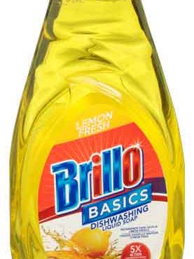 DISH DETERGENT LEMON - BRILLO for wholesale by Hudson Meat Company