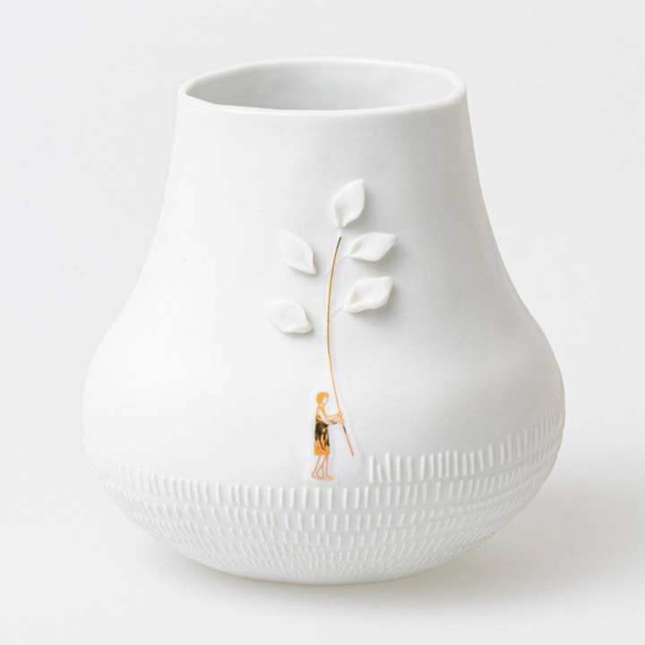 Picture Stories Porcelain Vase - Meadow for wholesale by Räder