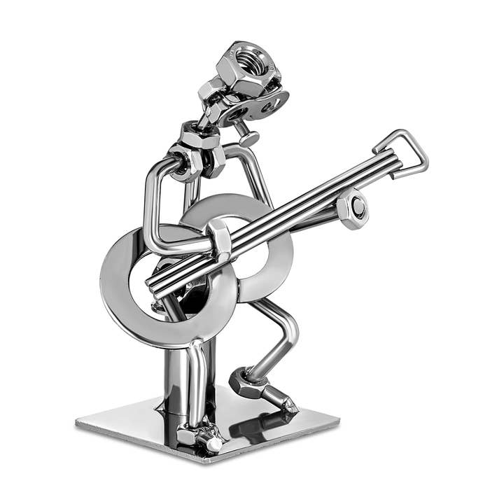 Guitarist Male Sitting Figurine for wholesale by Broadway Gifts Co