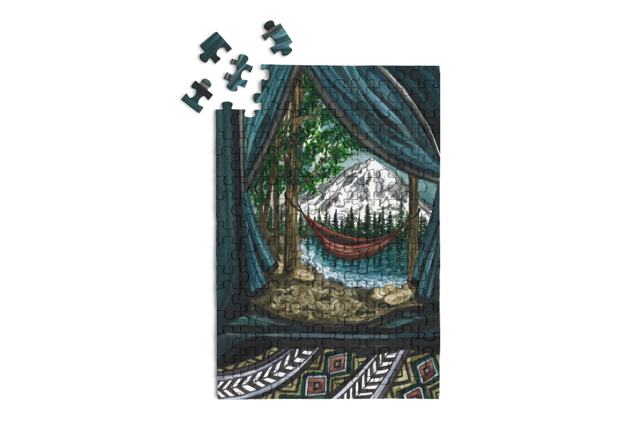 Micro Puzzles - Wholesale Puzzle - Adult - Mt. Rainier National Park Outdoor Jigsaw Puzzle Nature Gift3
