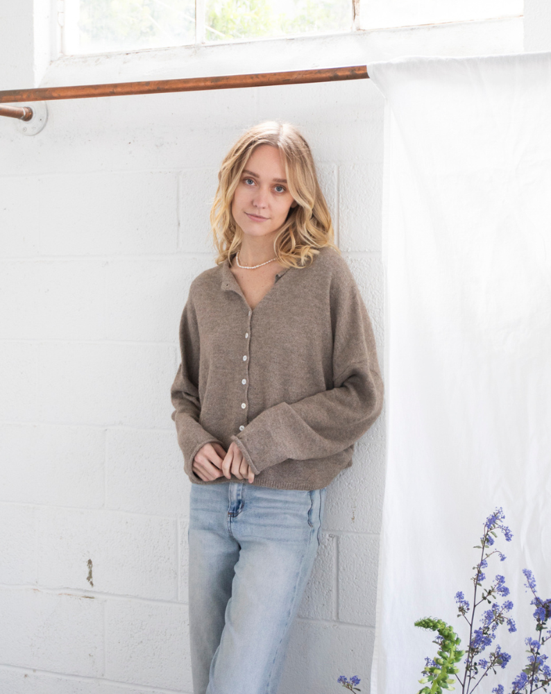 Mocha Piper Cardigan for wholesale on Faire3