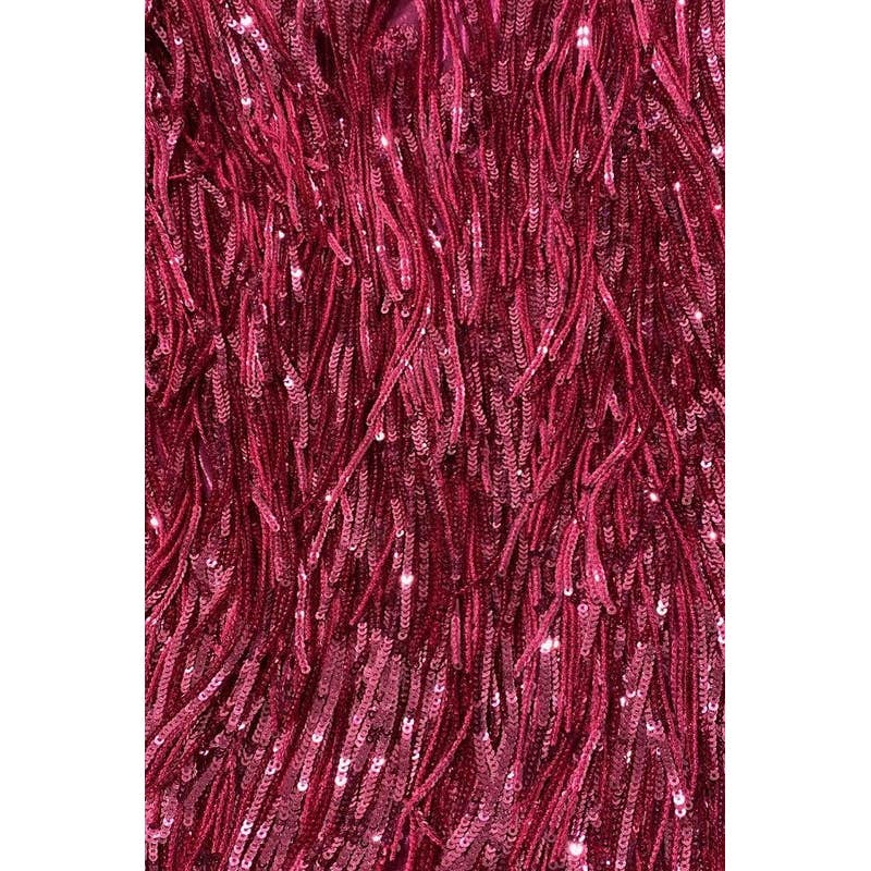 MintChoco – Romper - Mulher por atacado – MACACÃO COM FRANJAS DE LANTEJOULAS EM FORMA DE V11