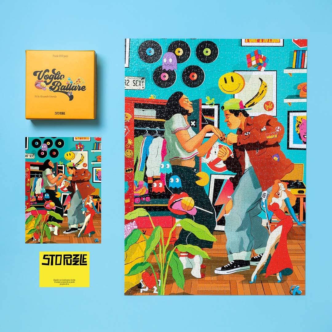 Sto Puzzle – Engroshandel Puslespil - Voksen – I Want to Dance - 1000 brikkers puslespil - Alessandro Ventrella1