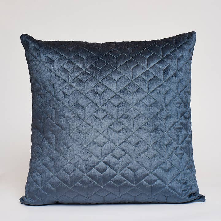 Geometric Cross Stitch Throw Pillow - Light Design for wholesale by House Of Harkaari