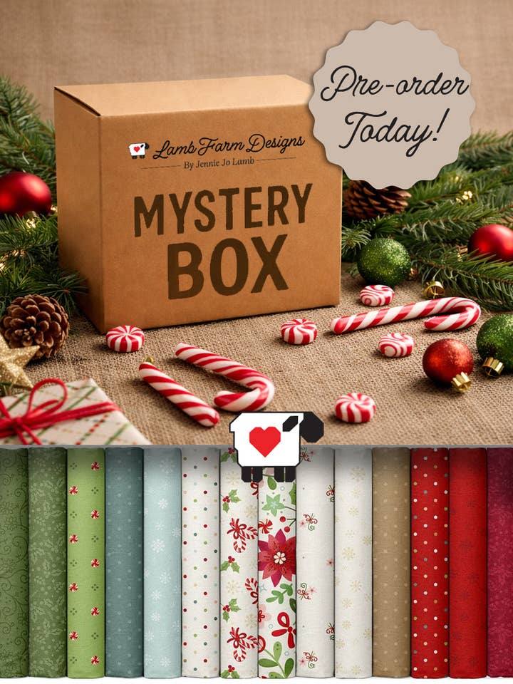 FORUDBESTIL Pebermynte & Fyr Mysterieboks for engroshandel hos Lamb Farm Designs