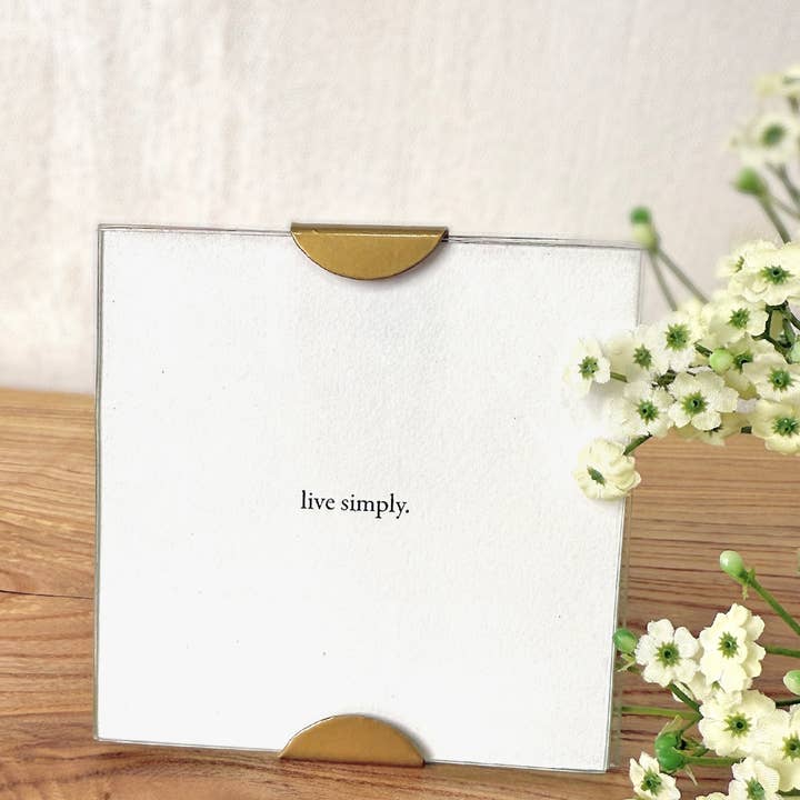 Made Market Co. - Wholesale Picture Frame - Scallop Frame Sayings Group One2